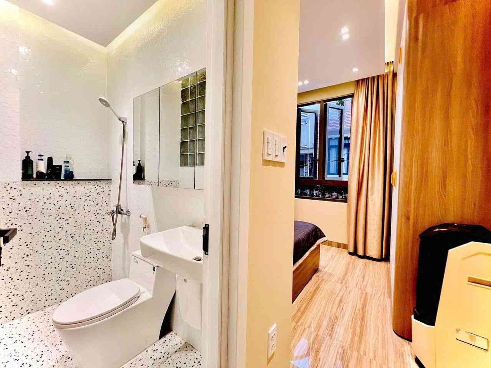 Bán nhà đường số 59, Gò Vấp | Thiết kế lệch tầng, giếng trời