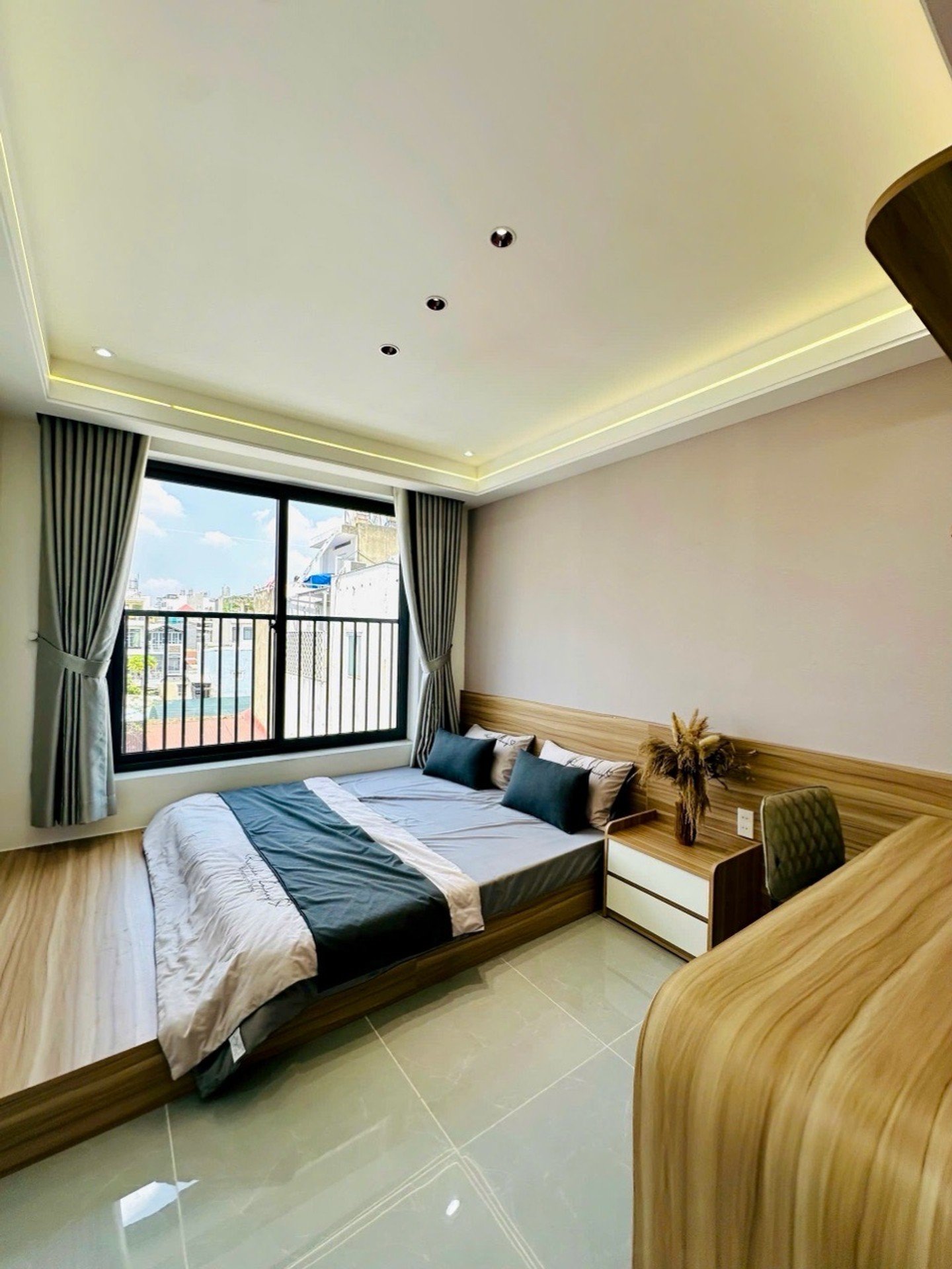 Bán nhà mới Lê Đức Thọ, An Hội Đông, 37m², 4 tầng và có nội thất