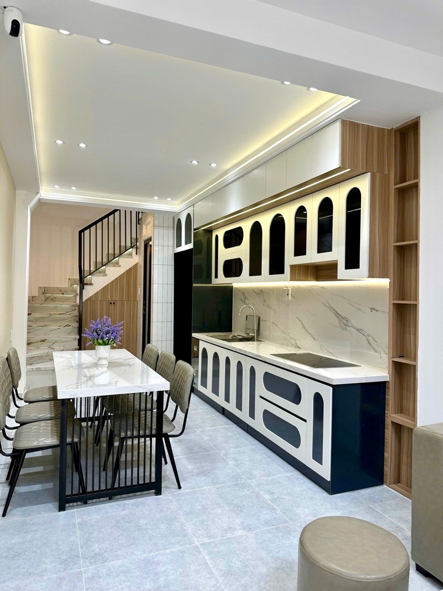 Bán nhà mới Lê Đức Thọ, An Hội Đông, 37m², 4 tầng và có nội thất