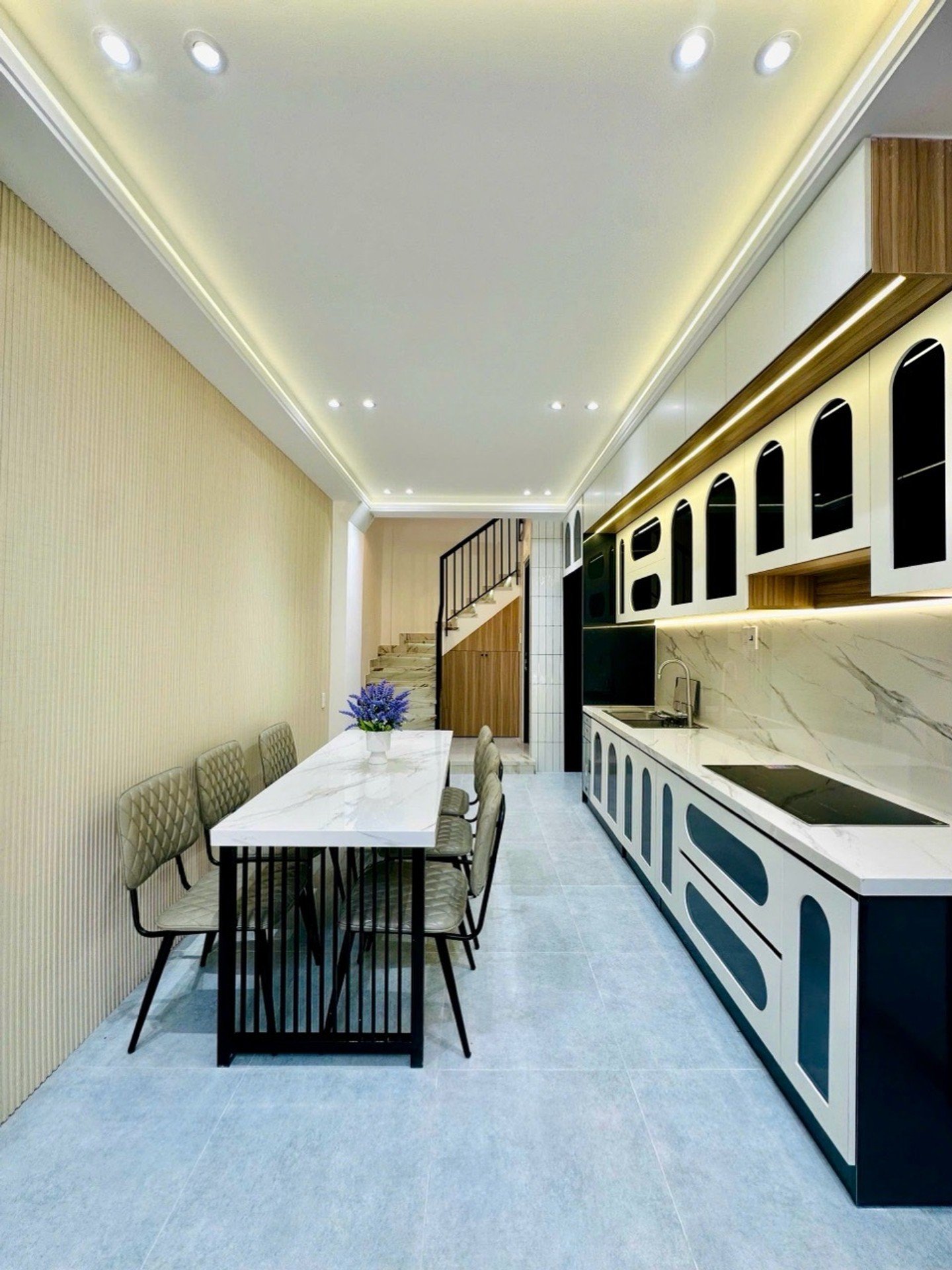 Bán nhà mới Lê Đức Thọ, An Hội Đông, 37m², 4 tầng và có nội thất